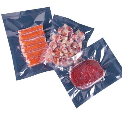 China Recyclable Custom Printing Food Grade Nylon Vacuum Seal Packaging Mylar Bags For Frozen Meat Fish Beef for sale