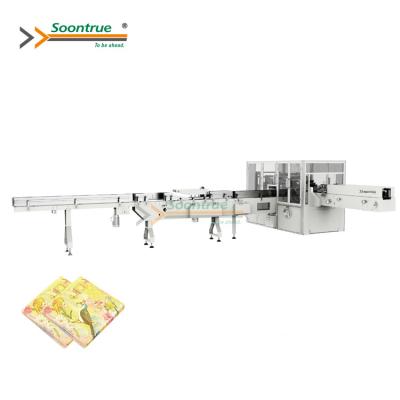 China Automatic Facial Tissue Napkin Table Paper Packing Machine for sale