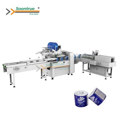 China Factory Automatic Toilet Paper Feeding Packing Machine for sale