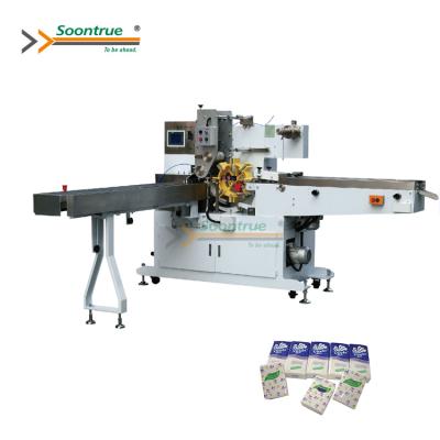 China Factory Soontrue ZB201 PLC High Speed ​​Tissue Wrapping Paper Machine for sale