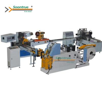 China Cpp Soontrue Handkerchief Paper Pocket Tissue Machine Production Line for sale