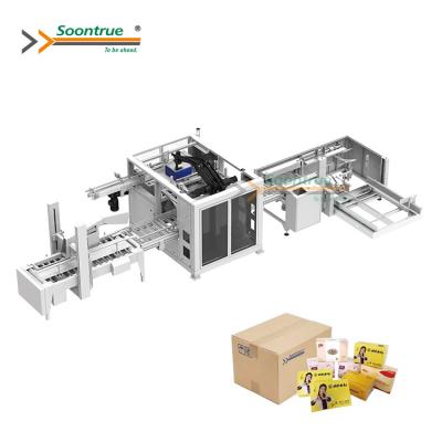 China Fully Automatic Box Soontrue ZX660E Case Packing Machine for sale