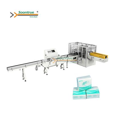 China Single Napkin Machine Factory Price System Efficient Tissue Paper Wapper Machinery Tissue Paper Processing Production Line for sale