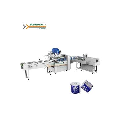 China 0.018mm-0.03mm factory price roll fabric machine automatic packing machine for sale