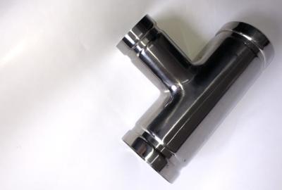 China Forged Grooved Tee Pipe Reduction Fittings Fine Polished For Pharmaceuticals for sale