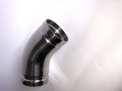 China 90 Degree / 45 Degree Stainless Steel Elbow Grooved Fitting ASTM / JIS / DI Standard for sale