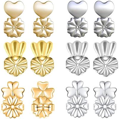 China Hypoallergenic Earlobe Support Earring Mail Fashion Adjustments Gold Silver Stud Earrings Lift Locknut Environmentally Friendly slipper for women for sale