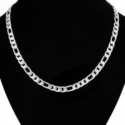 China Environmental Friendly 925 Silver Men's Necklace, Retro Gold Jewelry Necklace, Aitique Stainless Steel Long Chain Necklace for sale