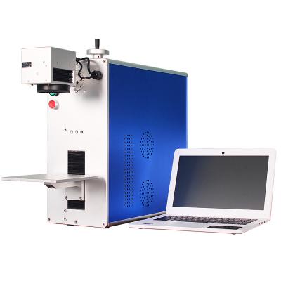 China 20W 30W Desktop Laser Marking Machine Automatische intelligente Desktop Laser Marker Te koop