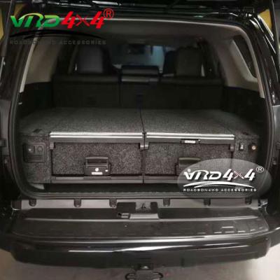 China OEM Top Quality 4x4 Rear Dual Roller Drawer System for Toyota 4Runner 2010 to 2019 Side x Side Drawer Module for sale