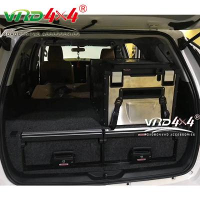 China Fortuner Cargo Sliding Top OEM 4x4 4WD Storage Drawer System For Toyota Fortuner 2005-2015 Series for sale