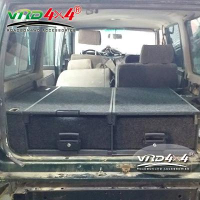 China Cargo Unit OEM 4x4 4WD SUV 4wd Storage Drawers Fridge Slide Module Rear Drawer for Nissan Patrol GU Y60 Y61 for sale