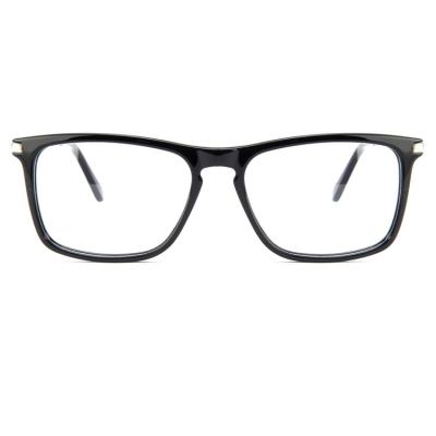 China Hot Sale Men Acetate Optical Spectacles Manufacturer Acetate Square Glasses Frame Computer Glasses In Stock for sale