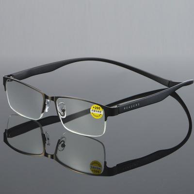 China Hang Neck Magnetic Reading Slim Glasses Anti Blue Light Blocking Magnet Reading Glass Readers For Old Men for sale