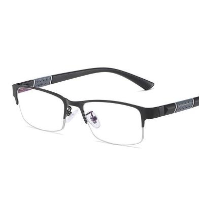 China Thin Cheap Reading Glasses Men Business Metal Reading Glasses Half Price for sale