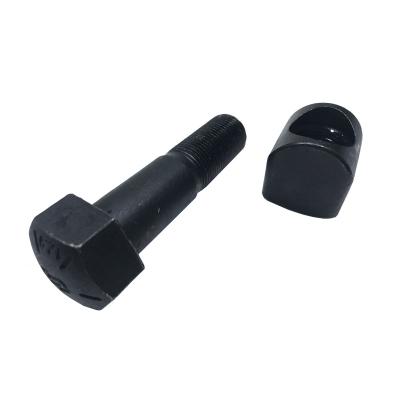 China HEX New Arrival Standard Manufacturer Nice Price High Track Shoe Tension Screw With U Nut for sale