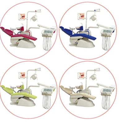 China Medical Cheap Dental Unit Price Mix Color Dentist Working Partner Hongan Chairs Comfortable Dental Unit for sale