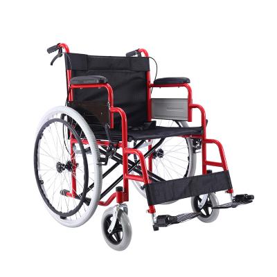 China Disabled lightweight handcycle folded wheelchair portable wheelchair thickened manual wheelchair for sale