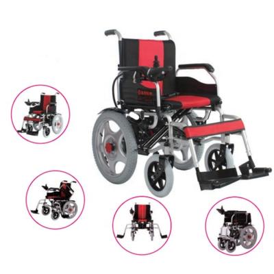 China High Quality Electric Physiotherapy Wheelchair Advanced Automatic Battery Comfort Wheelchair With Joystick for sale