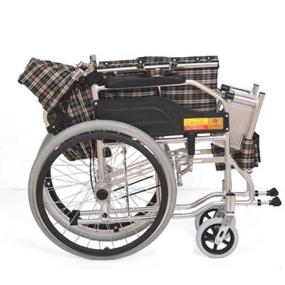 China Health Care Best Price High Quality Lightweight Manual Wheelchair Folding Hand Push Portable Wheelchair for sale