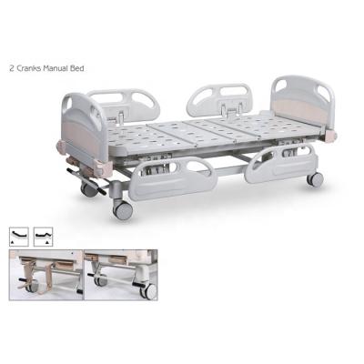 China Hosptal bed two room patient manual medcal function beds fotable patient bed for sale