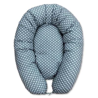 China Waterproof Breathable C Shaped Breastfeeding Portable 100% Organic Cotton Baby Sofa Pillow for sale