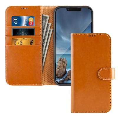 China Custom Leather Shockproof Full Cover Phone Case Shockproof Phone Case For Iphone 12/13 Samsung S21/S22 Series With Card Slot for sale