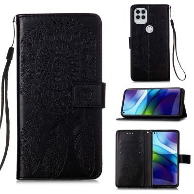 China Luxury Quality Wallet S Edge 20 Power Stylus G50 G30 E7 Anti-drop Flip Dream Catcher Cases For Motorola G50 G30 E7 Pro G Leather Case for sale