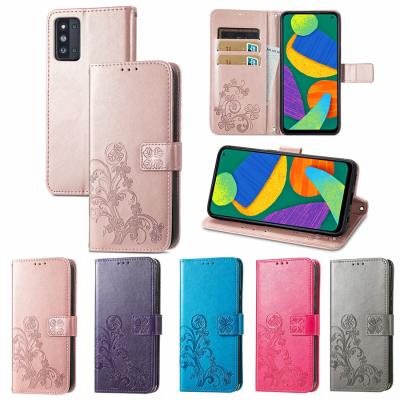 China OEM Shockproof PU Leather Phone Case For Samsung Galaxy A12 A32 A03S A02 A51 A71 A52 A42 A01 A03 Core A73 Flip Cover 3D Emboss Wallet Case for sale