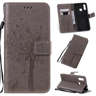 China Cat Embossing Lander K22 K31 K41S K42 K51 K51S K51S K61 Flip Cases Coque Leather For Anti-fall Shaft for sale