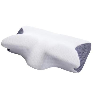 China Sustainable Custom Orthopedic Side Sleeper Anti Snoring Pillows Contour Memory Foam Cervical Pillow for sale