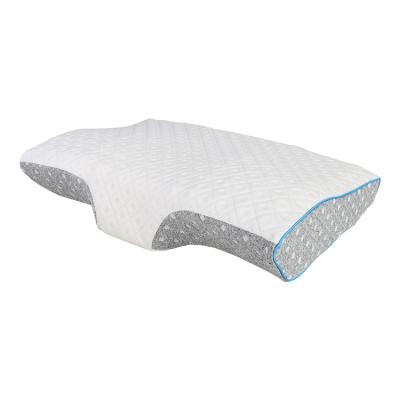 China Orthopedic Foam Anti-Static Relief Memory Pain Relief Massage Pillow Neck Snore Pillow for sale