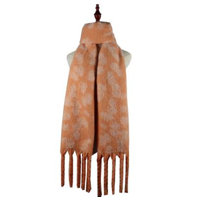 China Cheap Promotional Soft Polyester Scarf Women Custom Winter Scarf for sale