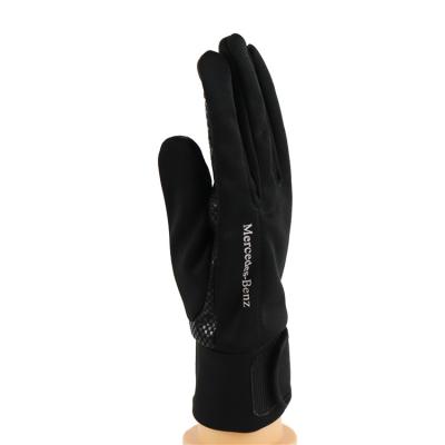 China Outdoor Daily Life Fitness Sports Working Protective Gloves Touch Screen Bicycle Gloves Black for sale