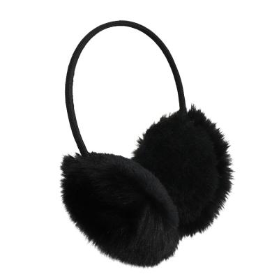 China Polyester factory direct sales wholesale polyester earmuffs children winter warm plush earmuffs for children for sale