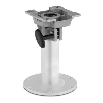 China Marine Adjustable Aluminum Pedestal Boat Seat Adjustable Pedestal for sale