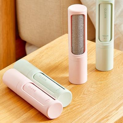 China Viable Removes Rotary Pet Hair Removal Brush Cylinder Pet Cat Fur From Clothin Brush Dog Animal Hair Removal Tool for sale