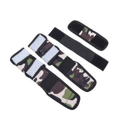 China Durable Comfortable Adjustable Dogs Knee Brace Doggie Wounded Breathable Reflective Leg Protective Belt Dog Knee Pads for sale