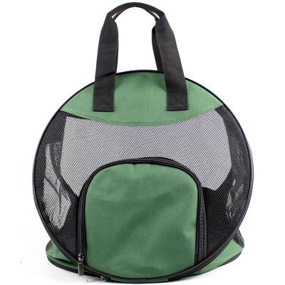 China Cat Bag Foldable Soft Sided Oxford Cloth Pet Mesh Breathable Carry Bag For Lightweight Dog Travel Handbag for sale