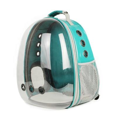 China Wholesale Luxury Breathable Dog Carrier Bags Cat Bag In Backpack Transparent Cat Travel Box Breathable Plastic for sale