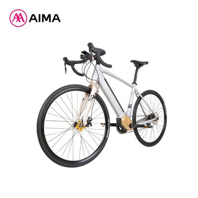 China Aluminum Alloy AIMA Ebike RA7000 36V 250W 11 Speed ​​Adult Electric Road Ebike Electric Bike Sepeda Listrik Elektro Fahrrad Ebike for sale