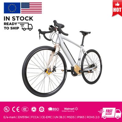 China Aluminum Alloy EU Warehouse Aima RA7000 250W 700C Road Electric Bike Electric Bicycle for sale