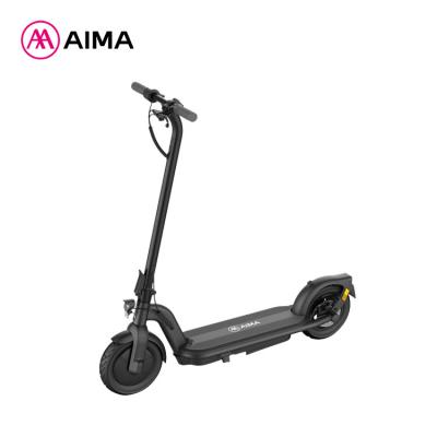 China AIMA Kick Electric Scooter S106 36V 10.4Ah Adult Electrico Fat Tire Unisex Powerful Scooter Electric Scooter for sale