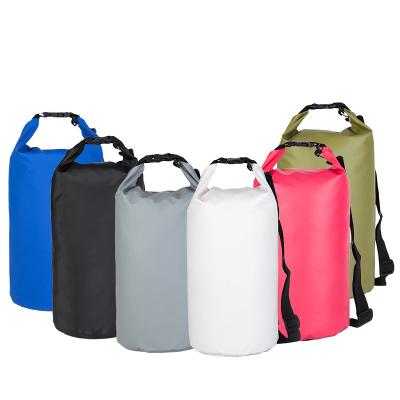 China Custom Proof Cylinder Office Backpack Dry Water Sports Floating Outdoor Waterproof Dry Bag Eco-friendly OEM Logo Boating Hiking Kayak Water for sale