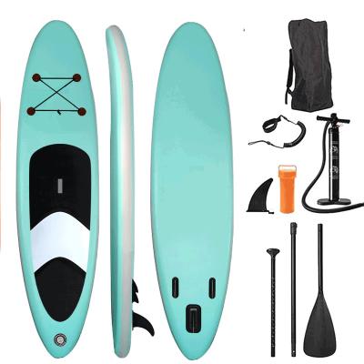 China Water Sport Activity Wholesale OEM Design PVC Soft Top Air Rack Up Paddle Surf Board Inflatable Sip With Fins And Accessories for sale