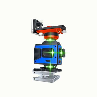 China OEM Multifunctional Rotary Line 16 Cross Lines Land Level Laser Level 360 Degree With 4D Vert Beam Gauge for sale