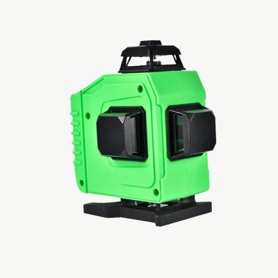 China 16 multifunctional green laser beam lines 4D cheap laser level cross line laser level with remote control function for sale