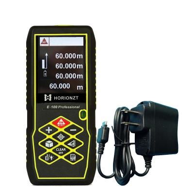 China Portable Outdoor Grip Laser Distance Meter Laser Tape Range Finder For Professional Building 100m Measuring Tools for sale