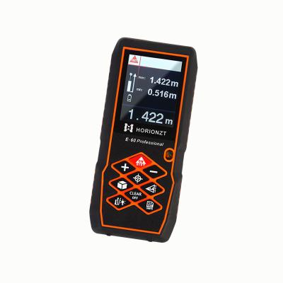 China Outdoor Using 2022 New 80m High Light Laser Distance Meter Outdoor Measurement With LCD Show Electronic Tape Measure for sale