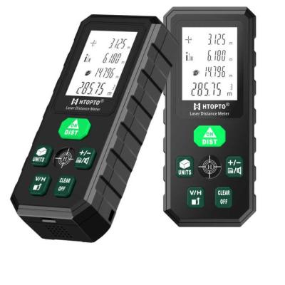 China Indoor using laser distance meter mini laser rangefinder 40mre 123*51*28 green band digital laser level meter for sale